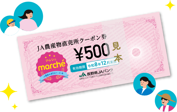 クーポン券見本