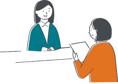 店頭のイラスト